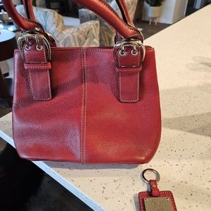 Small Tiganello red purse
